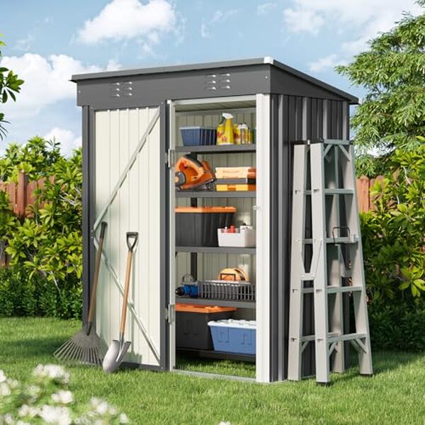 Découvrez notre évaluation de l'abri de jardin en métal Bealife 180x162x95 cm : performance, durabilité et rapport qualité-prix analysés pour un achat éclairé et satisfaisant