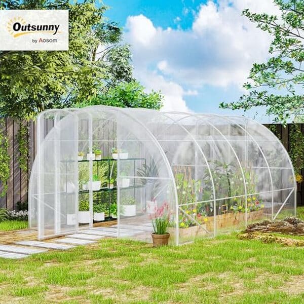 Découvrez notre test détaillé de la serre tunnel Outsunny 4 x 3 x 2 m. Idéale pour protéger vos plantes grâce à sa robustesse et sa facilité de montage.