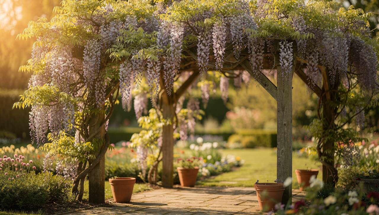 Planter la glycine : optimal période et emplacement