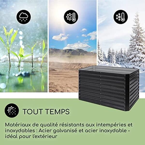 Découvrez notre test complet de la jardinière surélevée blumfeldt High Grow Straight en acier antirouille et apprenez-en plus sur ses caractéristiques, durabilité et avantages pour votre jardinage.