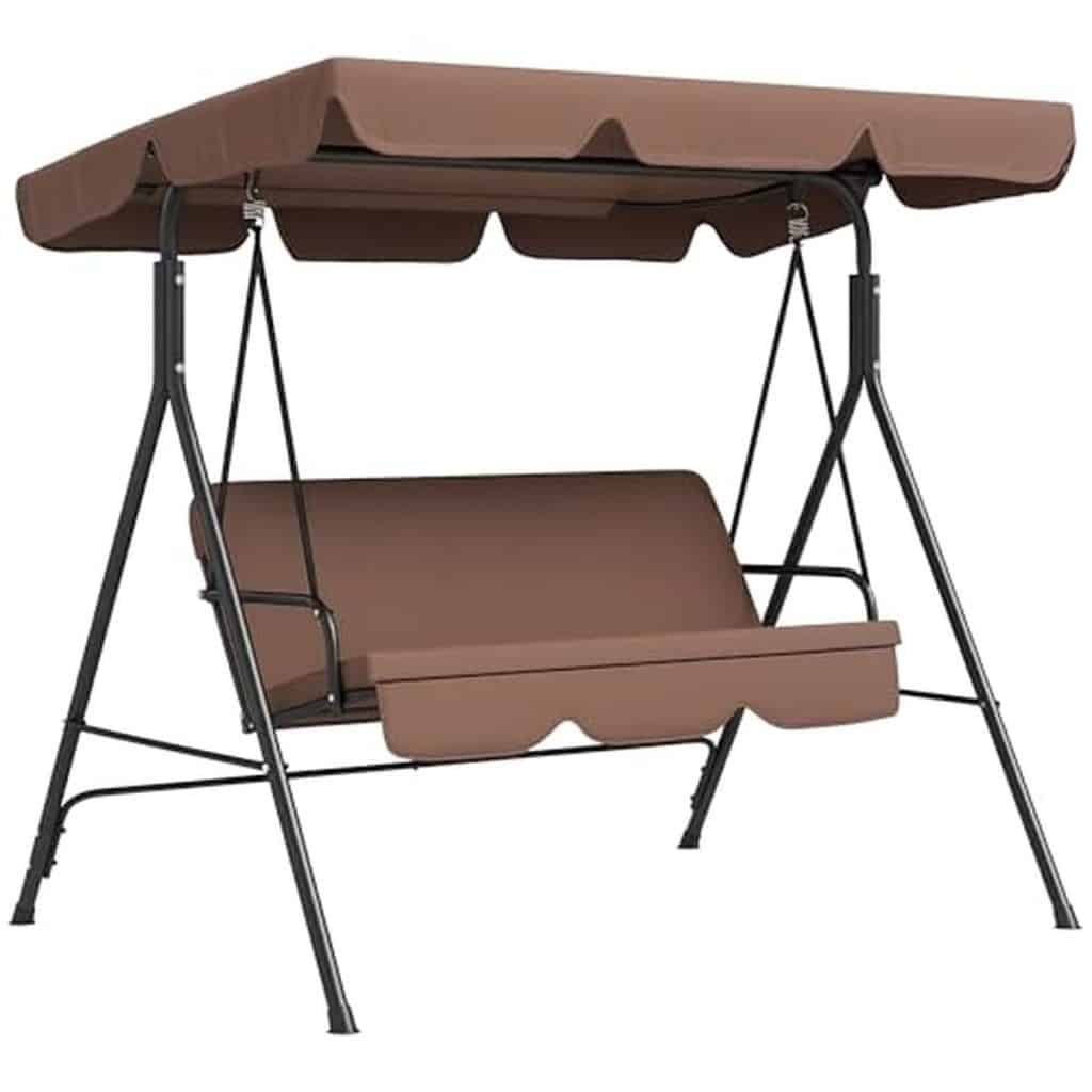 Test balancelle jardin Outsunny 3 places : confort et élégance