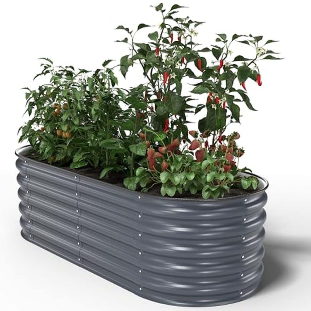 Test du potager surélevé Unigardia : jardinière en acier inoxydable 4-en-1