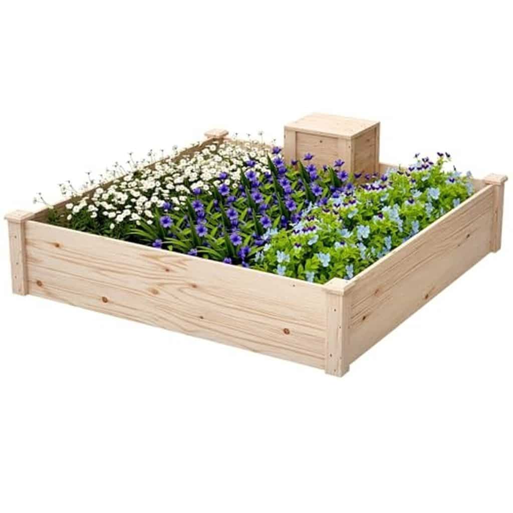 Test : jardinière carré potager Outsunny en bois