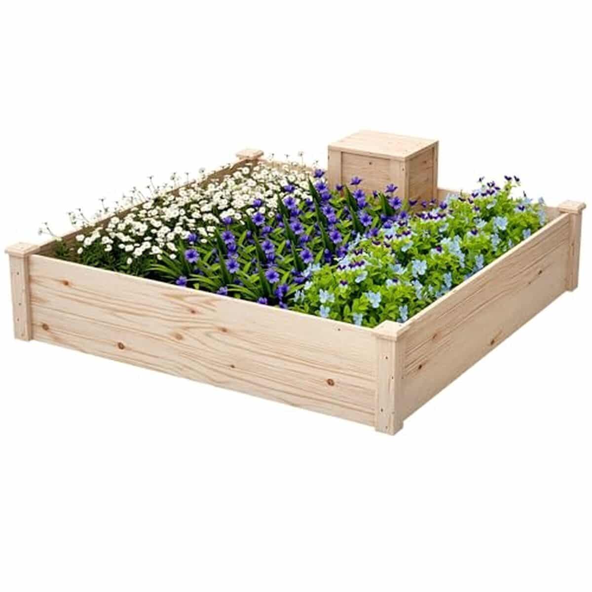 Test : jardinière carré potager Outsunny en bois