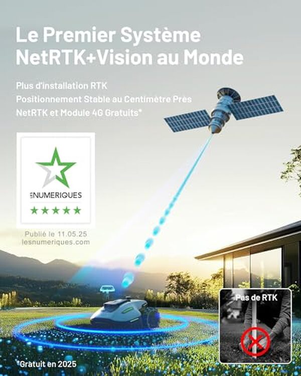 Découvrez notre analyse détaillée de la tondeuse robot Mammotion Yuka Mini 700 : un concentré d'innovation pour un jardin parfait.