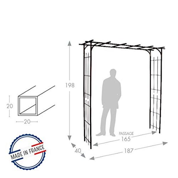 Découvrez notre évaluation détaillée de la pergola en fer Louis Moulin pour plantes grimpantes : design, robustesse et avantages pour embellir votre jardin.