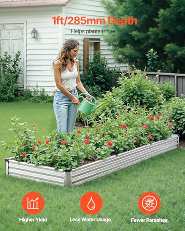 Découvrez notre test détaillé de la jardinière surélevée VEVOR en métal galvanisé : dimensions, qualité, installation et résultats pour cultiver vos légumes.