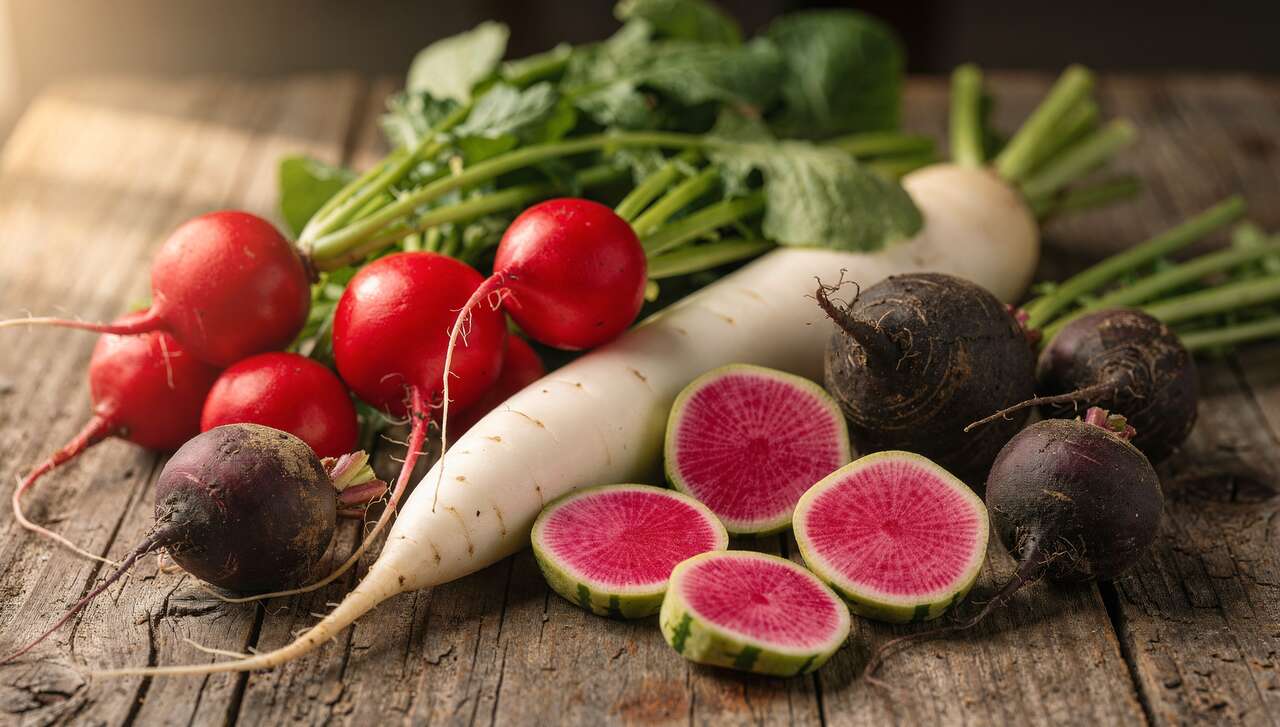 Les différentes variétés de radis et leurs caractéristiques