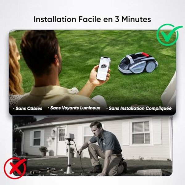 Découvrez notre test détaillé du Sunseeker V3, la tondeuse robot avec intelligence artificielle pour jardins jusqu'à 600 m². Performances, autonomie et caractéristiques. 