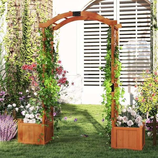 Découvrez notre test complet de l'arche de jardin HOMASIS en bois : élégance, durabilité et conseils pour cultiver vos plantes grimpantes avec style. 