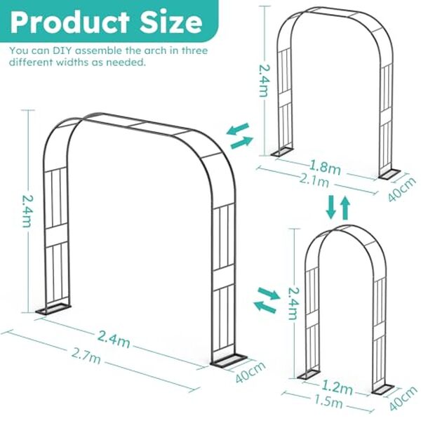 Découvrez notre avis complet sur l'arche de jardin Xverycan : design, solidité et facilité d'installation pour transformer votre espace extérieur avec vos plantes grimpantes préférées. 