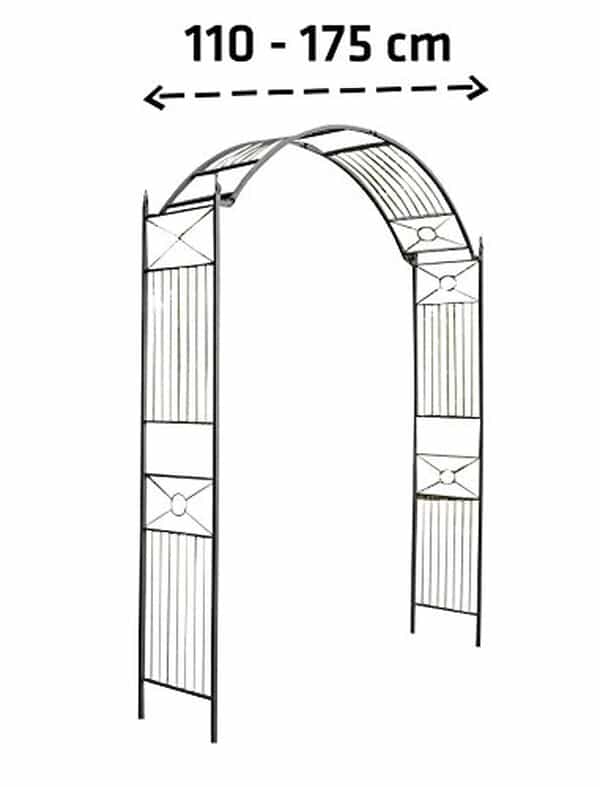 Découvrez notre avis détaillé sur l'arche de jardin Rosiers Flexi noire : design élégant, durabilité et installation facile pour embellir votre jardin. 