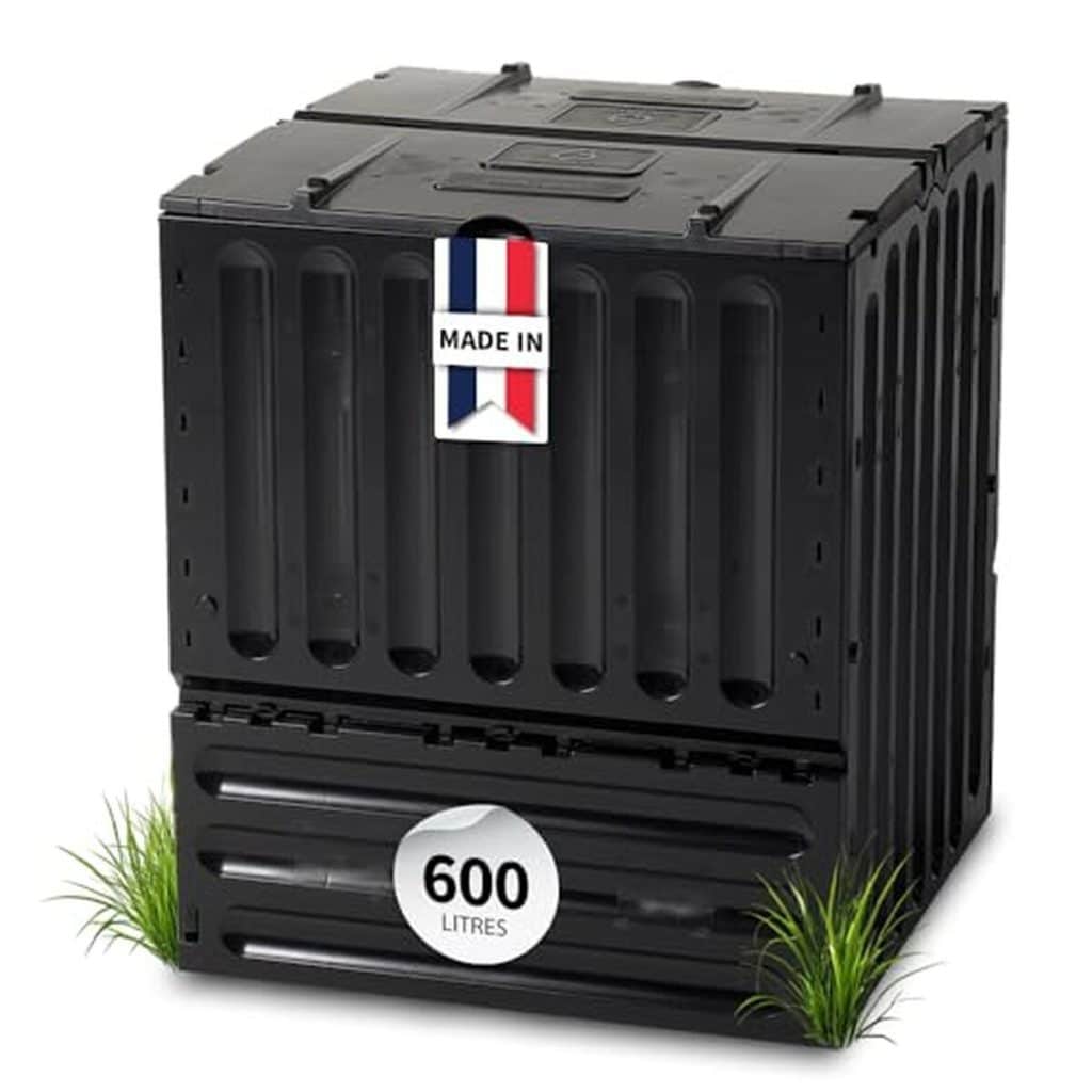 Test : composteur Garantia Eco-King 600 L noir