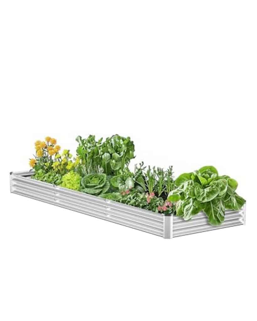 Test de la jardinière surélevée VEVOR 3605x1205x285 mm en métal galvanisé