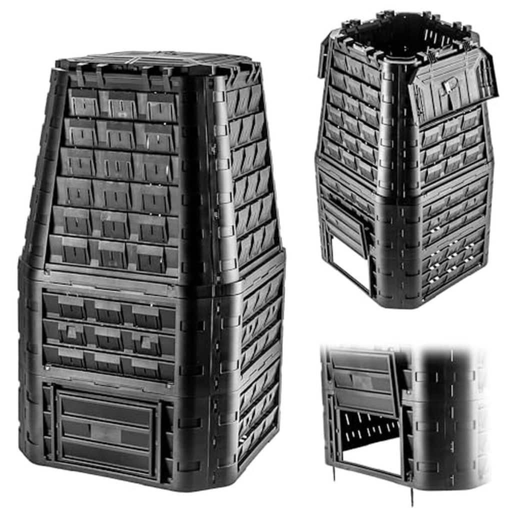 Test du composteur rapide KADAX de 1050 l : efficacité et praticité