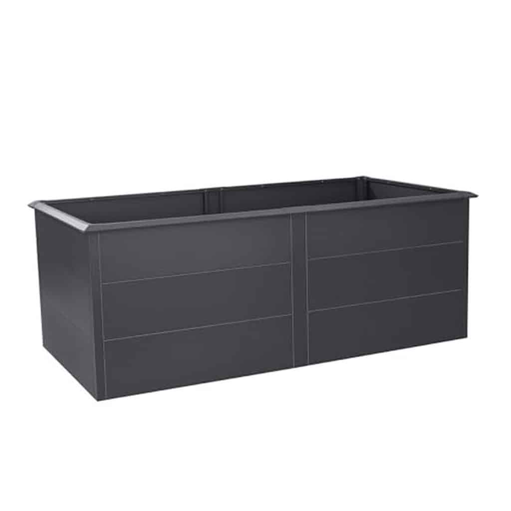 Test du parterre surélevé Zelsius anthracite : praticité et design