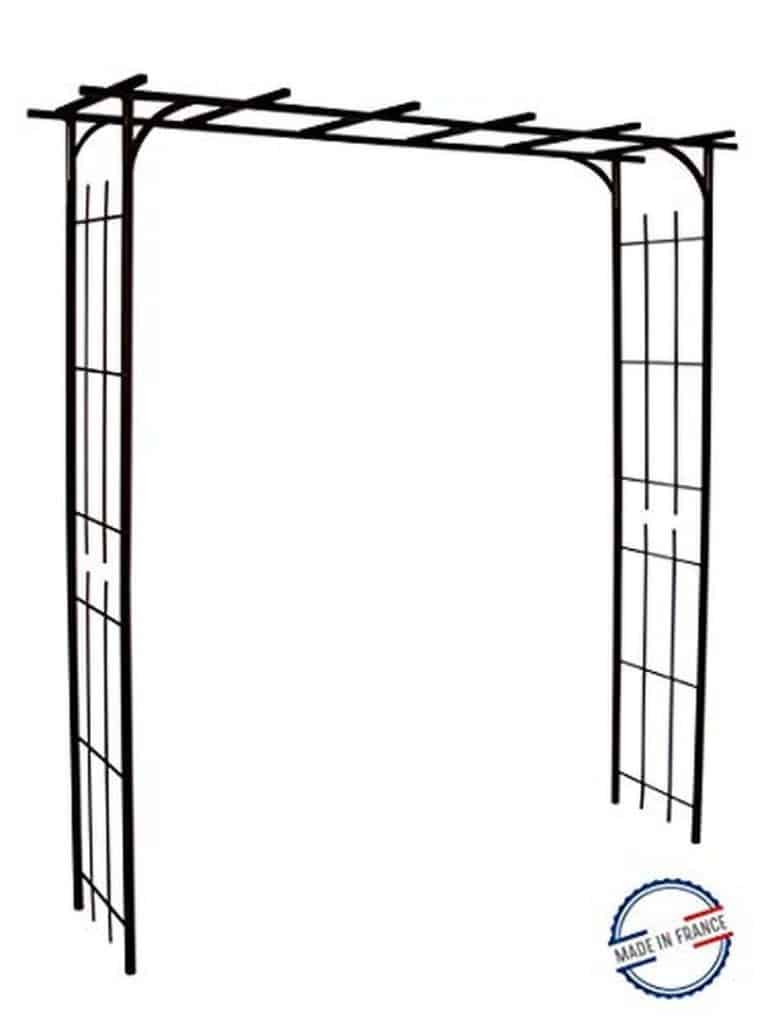 Test : pergola Louis Moulin en fer pour plantes grimpantes