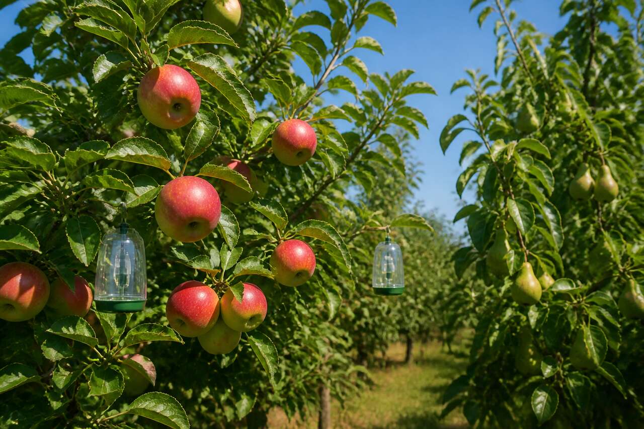 Traitements efficaces contre le carpocapse des pommiers et poiriers
