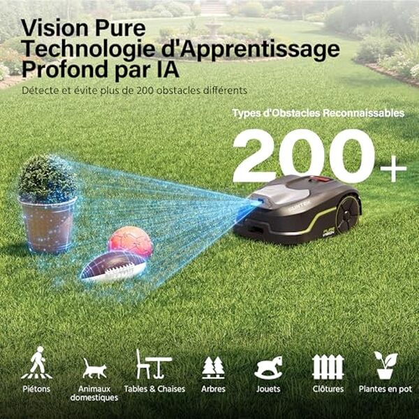 Découvrez notre test complet du robot tondeuse sUNTEK IA Vision 600 m² : performances, fonctionnalités intelligentes et verdict final pour votre jardin. 