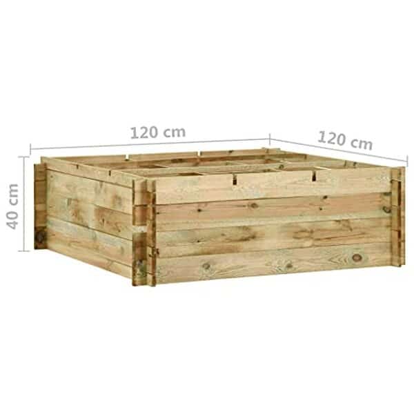 Découvrez notre test complet de la jardinière en bois vidaXL 120x120 cm : avantages, inconvénients et verdict final pour votre jardin.