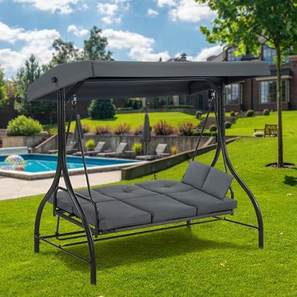 Découvrez notre test détaillé de la balancelle MCombo 4088 : confort, résistance aux intempéries et durabilité pour votre jardin. Avis complet et honnête.