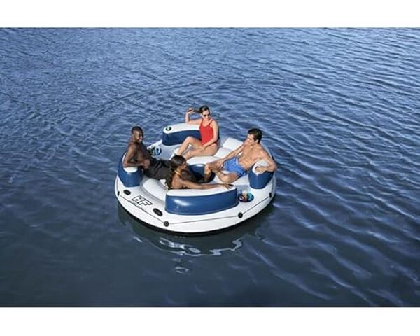 Découvrez notre test détaillé de l'île gonflable flottante Lazy Dayz™ 4 places : confort, durabilité et performance pour vos vacances en eau.