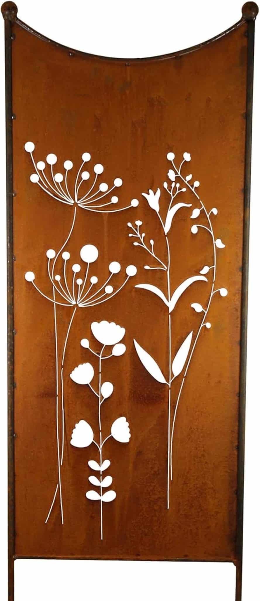 Avis sur la plaque de jardin Bornhöft, décoration fleurs de prairie