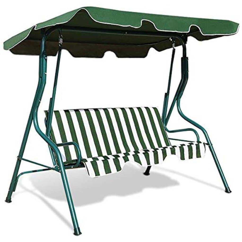 Test balancelle de jardin 3 places Goplus : confort et style