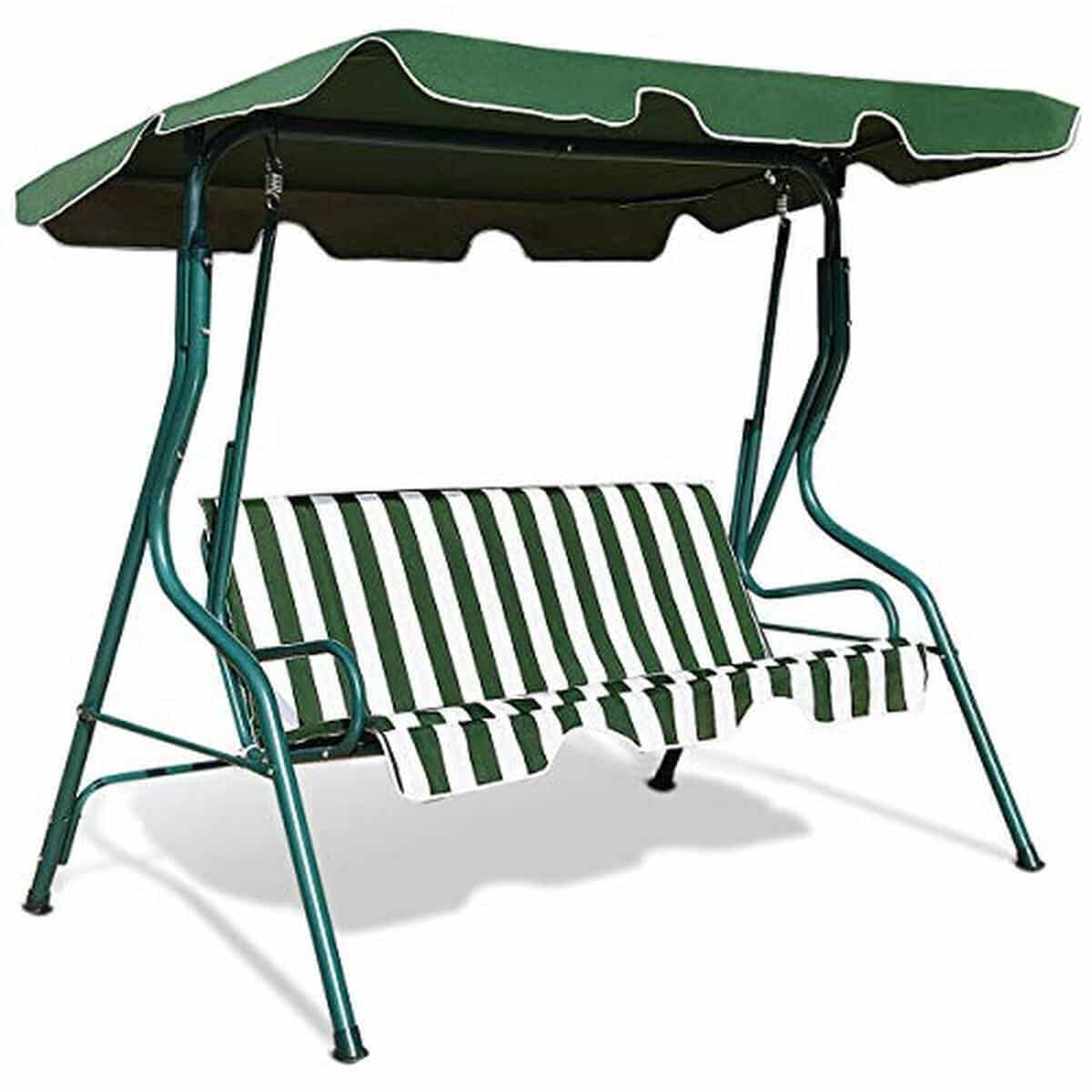 Test balancelle de jardin 3 places Goplus : confort et style