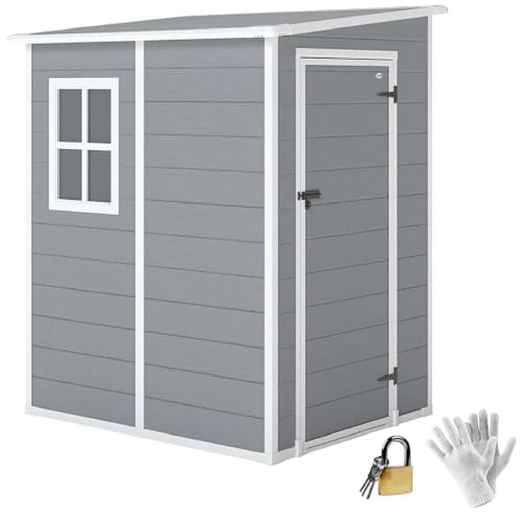 Test de l'abri de jardin Outsunny en aluminium et PP 1, 54 m²