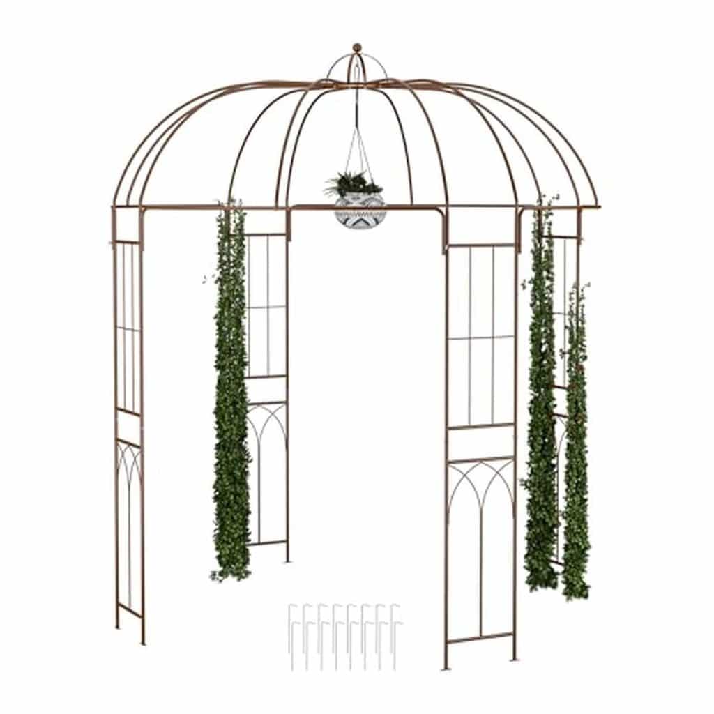 Test de l'arche à rosiers Relaxdays : élégance pour votre jardin