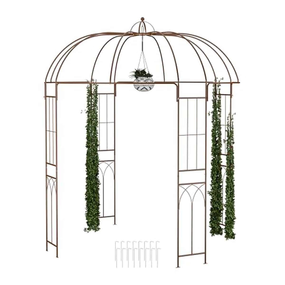 Test de l'arche à rosiers Relaxdays : élégance pour votre jardin
