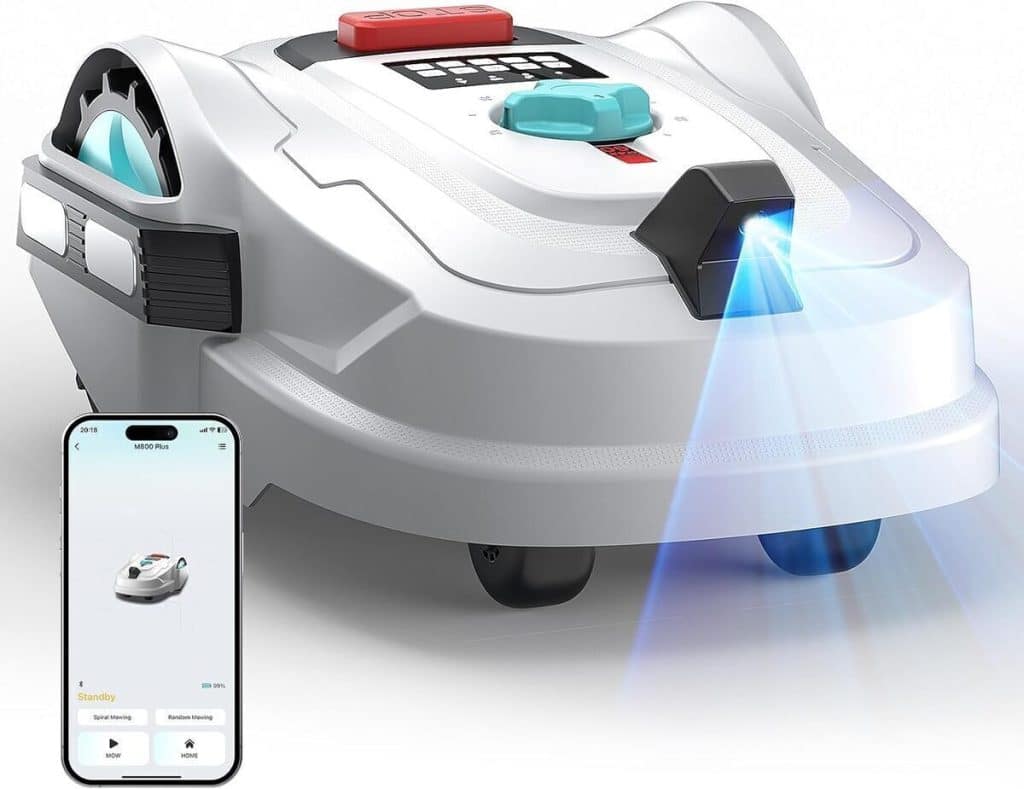 Test du robot tondeuse Yardcare M800Plus : intelligence et efficacité