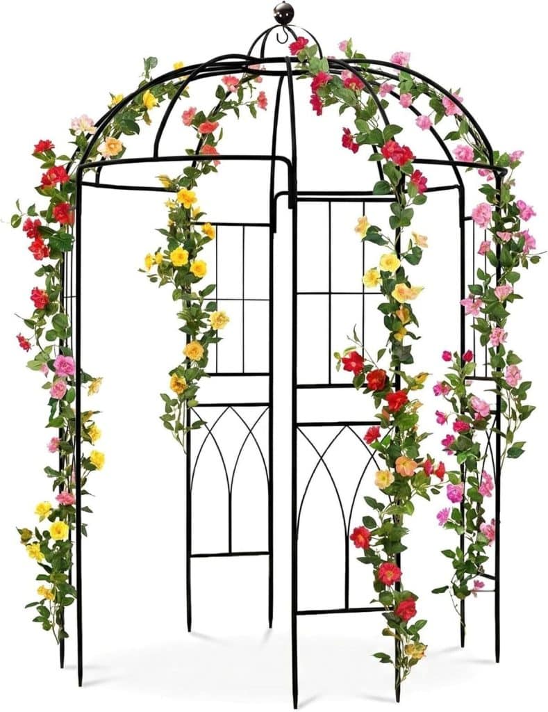 Test : pergola en métal Scendor Garden 271 cm - style français