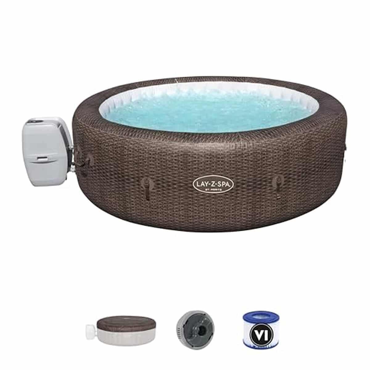 Test : spa gonflable Bestway St Moritz Airjet, 5-7 personnes