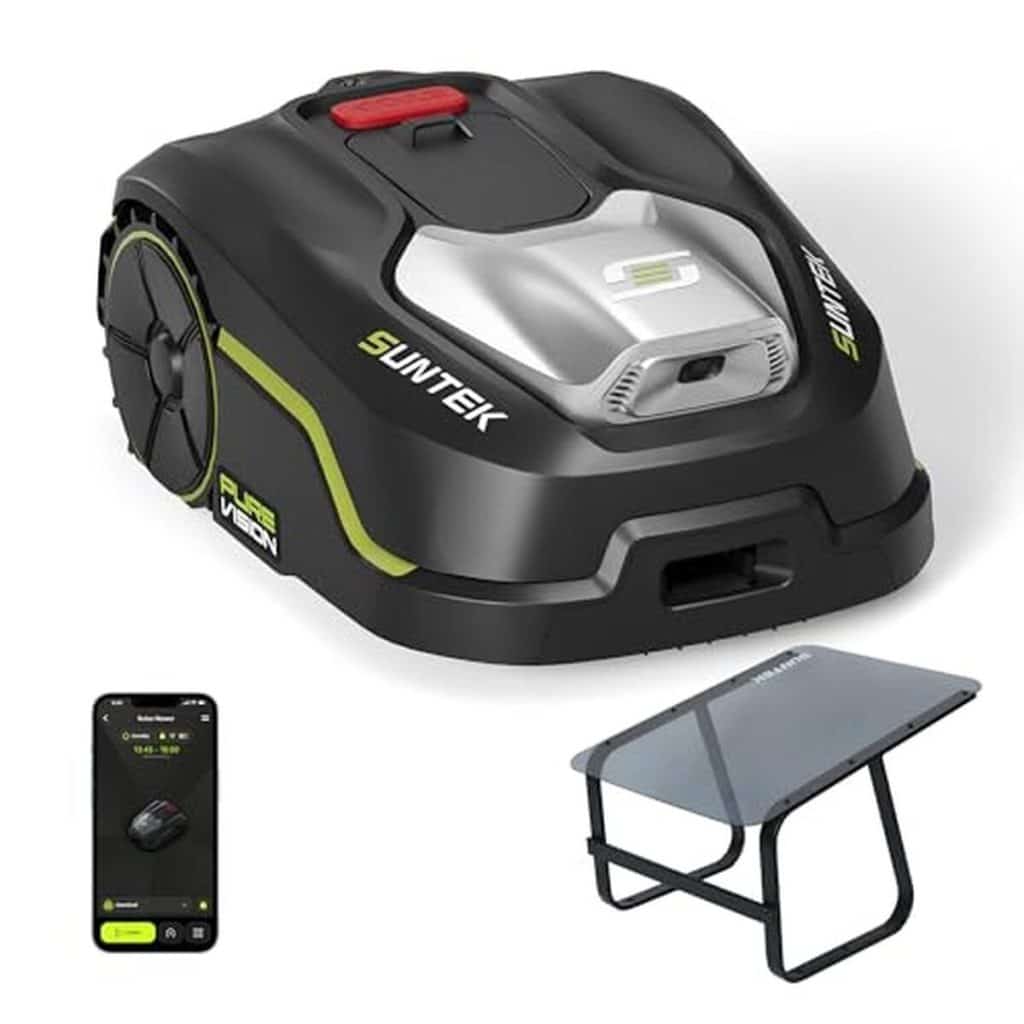 Test : sUNTEK robot tondeuse IA Vision 600 m²