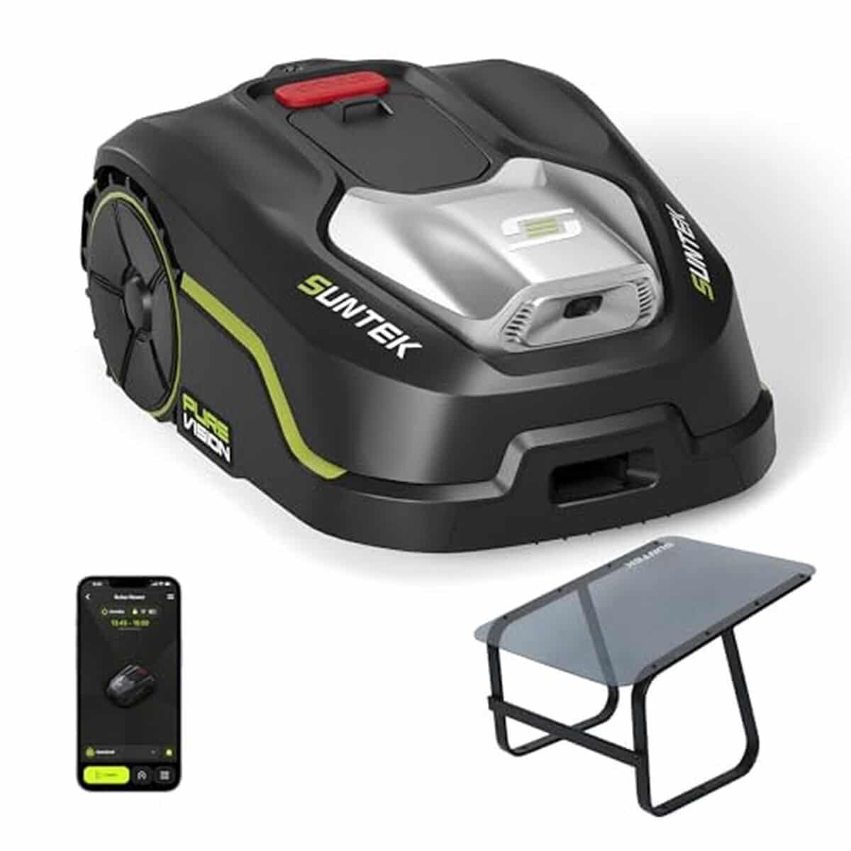 Test : sUNTEK robot tondeuse IA Vision 600 m²