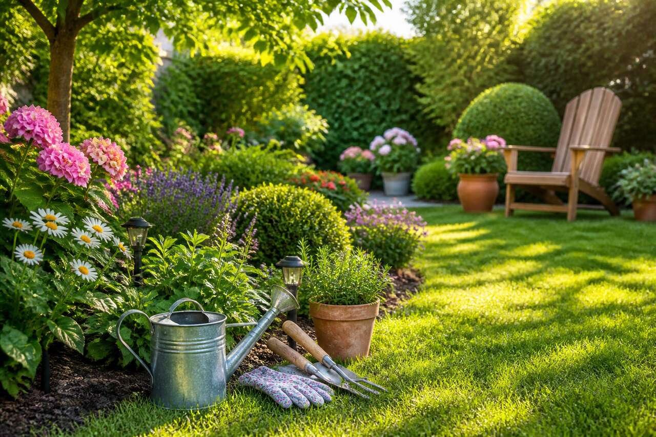 Préparer son jardin avant le départ Préparer son jardin avant le départ