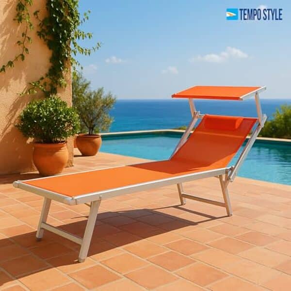 Découvrez notre test complet du lit de plage Tempo Style L-Méditerranée pliable avec pare-soleil : confort, design et praticité pour vos vacances à la mer.