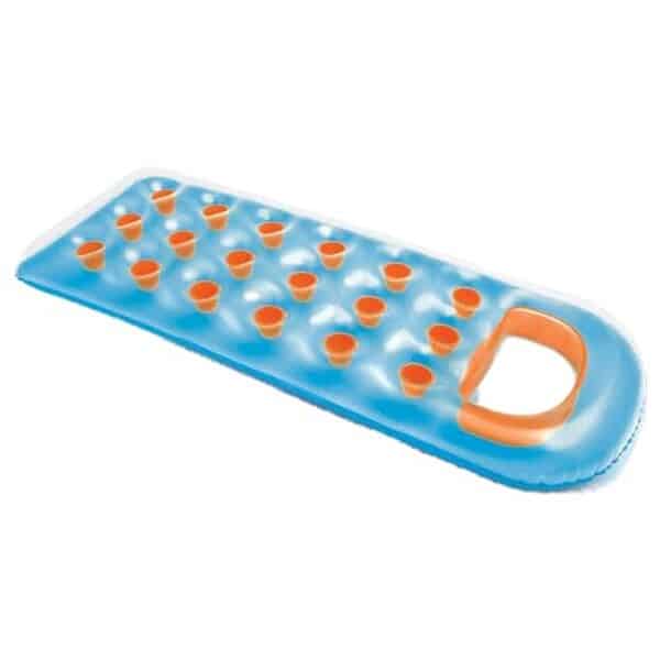 Découvrez notre test complet de la chaise longue flottante Intex 18 poches 59895EP : caractéristiques, avantages et avis pour choisir le meilleur matelas gonflable.