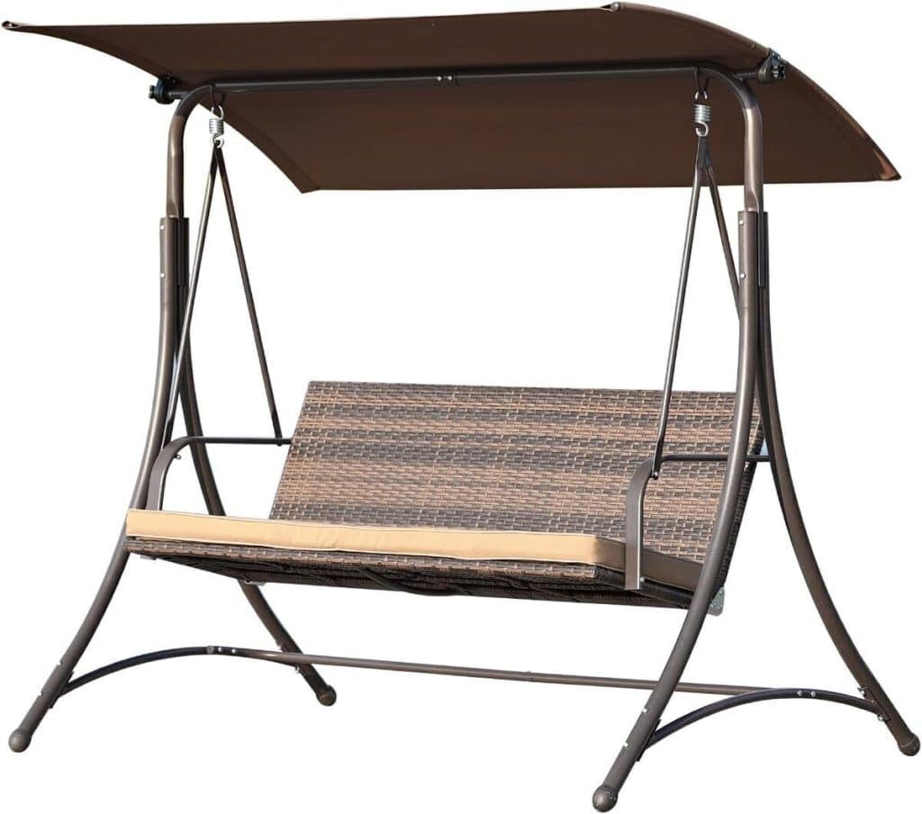 Test de la balancelle Angel Living 159T : confort et style au jardin