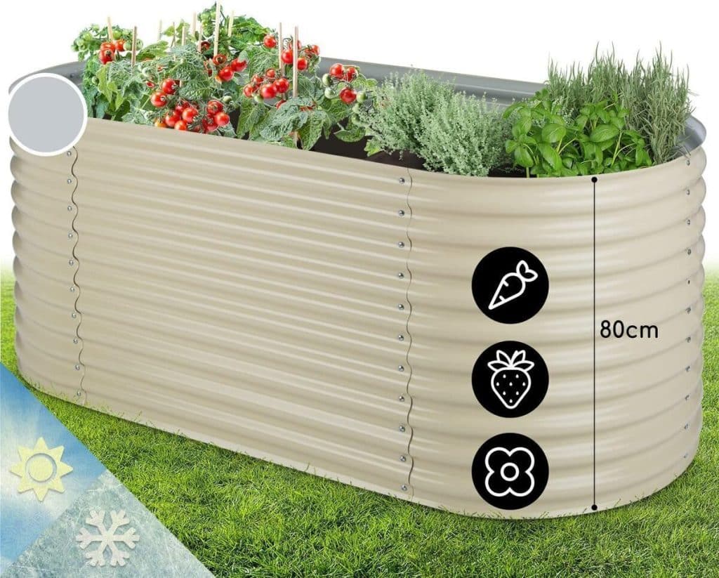 Test de la jardinière surélevée en métal blumfeldt : robustesse et élégance pour balcon et jardin