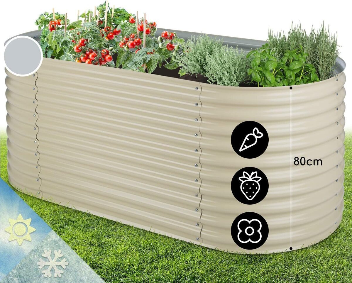 Test de la jardinière surélevée en métal blumfeldt : robustesse et élégance pour balcon et jardin