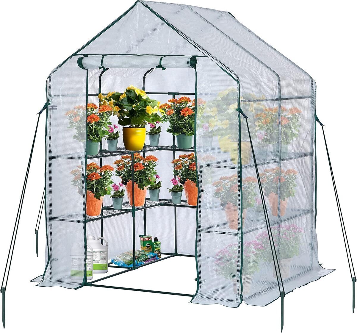 Test : serre à l'italienne EPROSMIN 143x143x195 cm