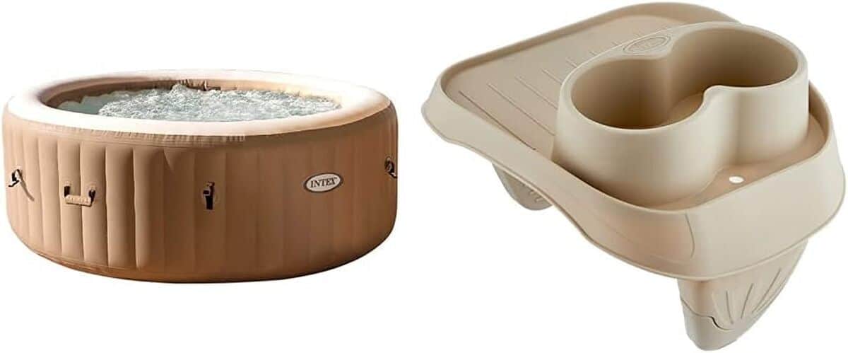 Test spa gonflable Intex Pure Spa Sahara 6 places