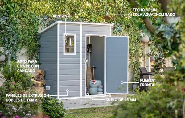 Test complet de l'abri de jardin KETER Manor 64-1 de 8m². Découvrez nos avis, caractéristiques, avantages et inconvénients de ce rangement extérieur de qualité.
