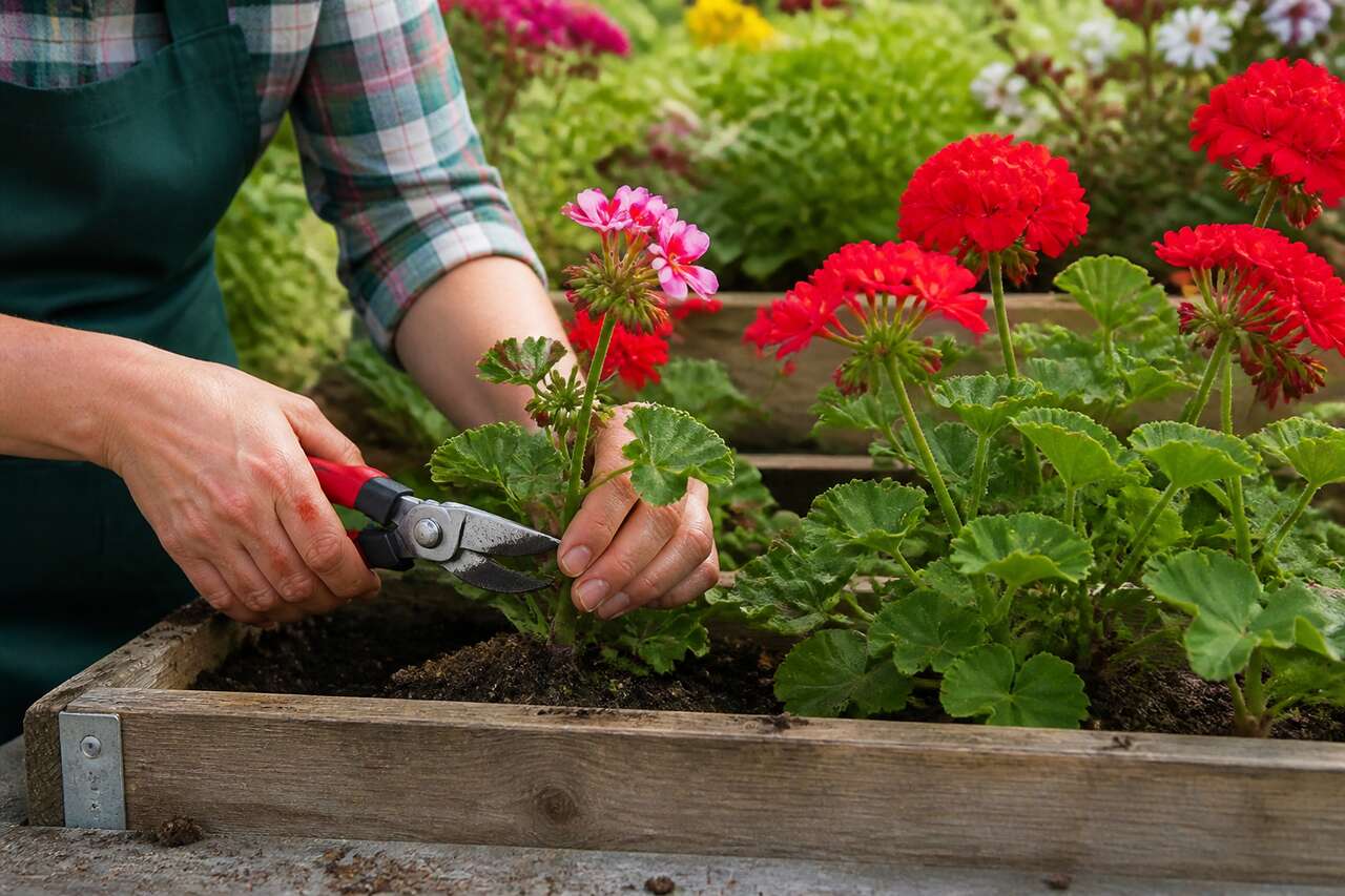 Entretien, taille et plantation du géranium : guide complet