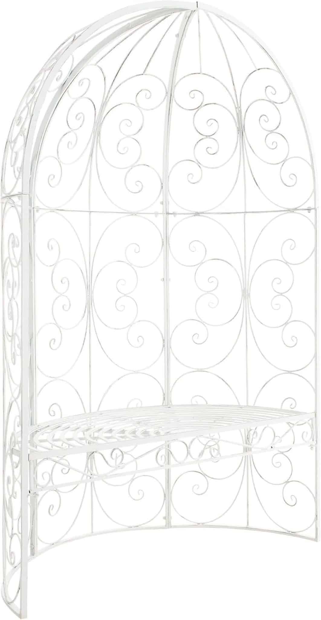Avis sur le banc de jardin Rosie demi-cercle de CLP : élégance antique