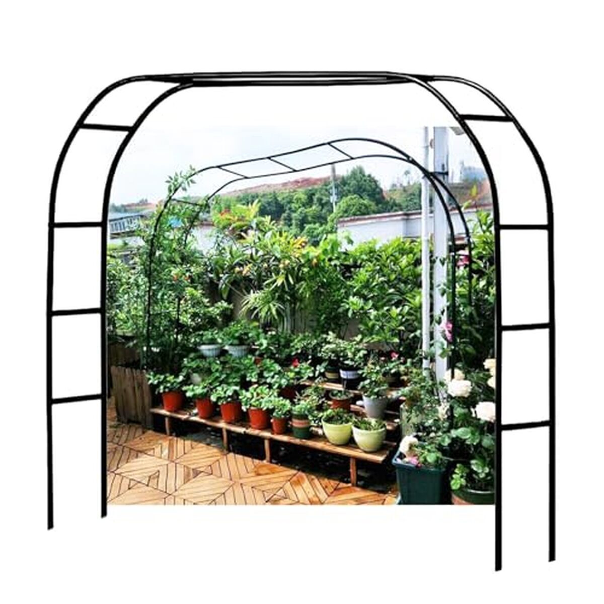 Test : arceau LIYI929GP pour plantes et mariage