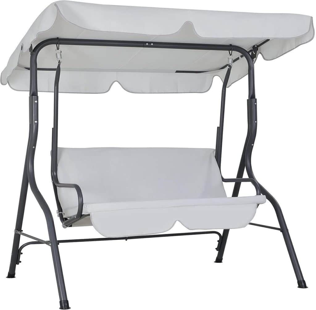 Test balancelle de jardin Hollywood : confort et robustesse